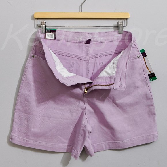 NWT Gloria Vanderbilt Ladies' Amanda Short  Purple‎ - Picture 5 of 9